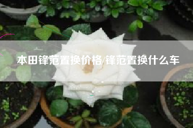 本田锋范置换价格/锋范置换什么车 本田锋范置换价格/锋范置换什么车