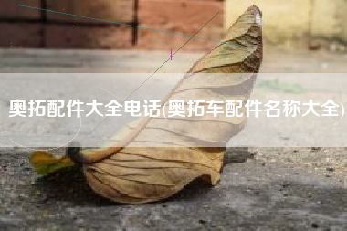 奥拓配件大全电话(奥拓车配件名称大全)