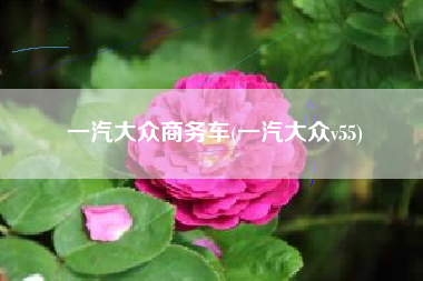 一汽大众商务车(一汽大众v55)