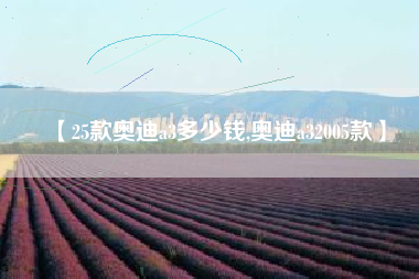 【25款奥迪a3多少钱,奥迪a32005款】