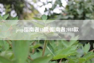 jeep指南者18款/指南者2018款